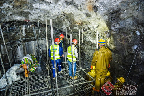 劳动者风采 滇中引水工程隧洞里的建设者